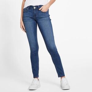 Guess Medium Rise Sienna Curvy Fit Skinny Jeans Size 26